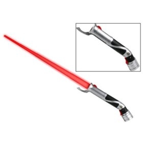 1636239630.jpg Star Wars Count Dooku Electronic Lightsaber - Red - Light - Sound
