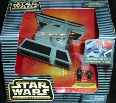 1680763223.jpg Star Wars Action Figure / Vehicle - Darth Vaders Tie fighter featuring Lord Darth Vader and Imperial Pilot