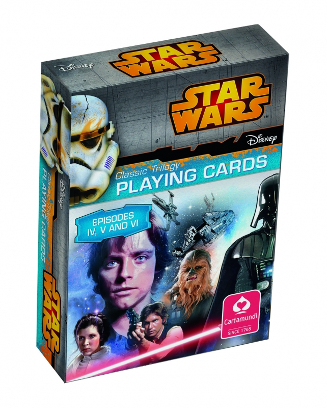 1687232376.jpg Star Wars GIFTS AND GAMES - Star Wars Playing Cards - Classic Trilogy Deck