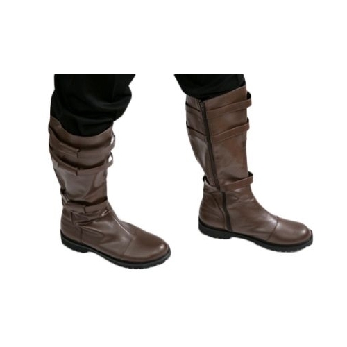 16892831.jpg Star Wars Obi Wan Kenobi Jedi Boots - Brown