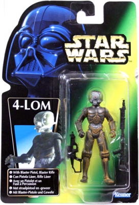 1712098656.jpg Star Wars Action Figure - 4-LOM with Blaster Pistol and Blaster Rifle