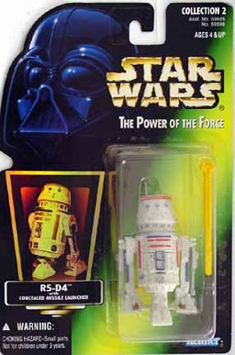 Star Wars Action Figure - R5-D4 - with Concealed Missile Launcher - Angled Trigger