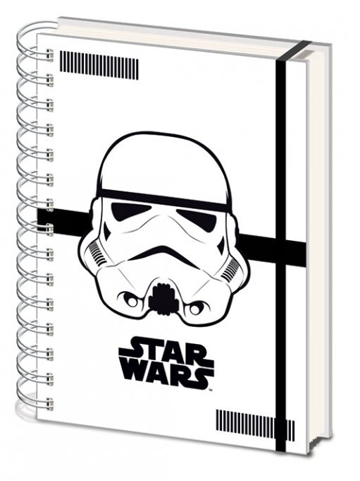Star Wars Gifts and Games - Star Wars Notebook A5 Stormtrooper Helmet