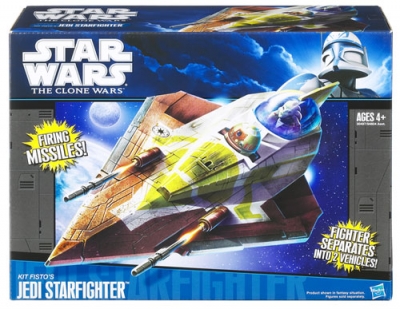 Star Wars VEHICLES - Clone Wars Kit Fisto Jedi Starfighter