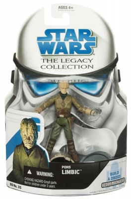Star Wars Action Figure - Pons Limbic - Legacy Collection 2008