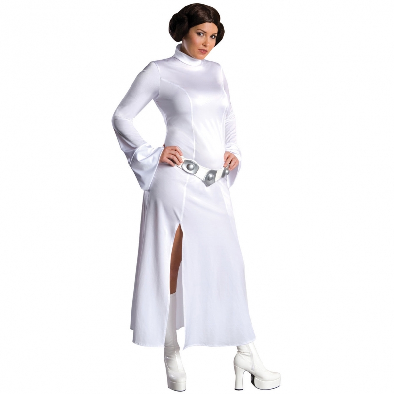 1790729523.jpg Star Wars Costume Adult - Princess Leia Sexy Dress - PLUS SIZE