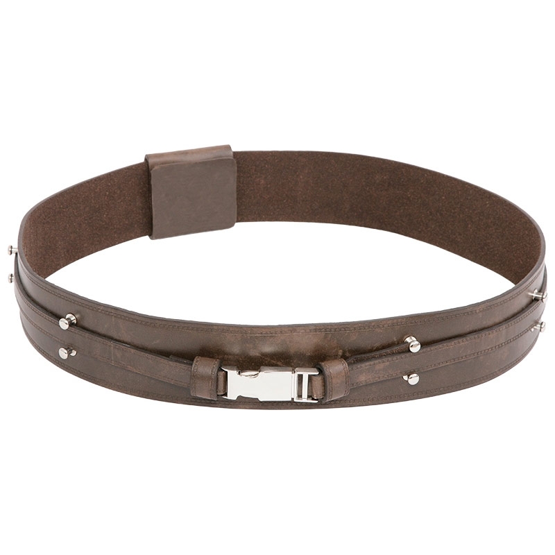 Star Wars Anakin Skywalker Jedi Belt – Brown Replica Leather Costume Belt for Cosplay