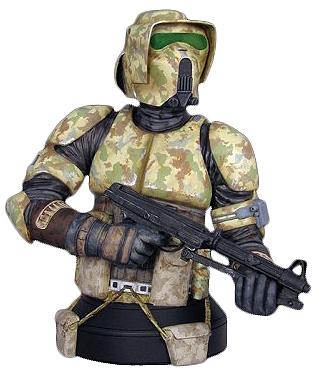1815901076.jpg Star Wars Gifts and Games - Elite Corps Clone Trooper Collectable Mini Bust