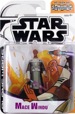 1848073674.jpg Star Wars Action Figure - Clone Wars - Mace Windu - Animated Limited Edition