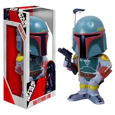 Star Wars Gifts and Games - Bobble Head Bank - Boba Fett