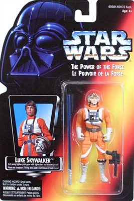 185011924.jpg Star Wars Action Figure - Luke Skywalker - in X-Wing Fighter Pilot Gear - Long Lightsaber