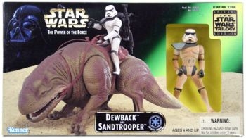 1851041701.jpg Star Wars Multi Action Figures - Dewback and Sandtrooper