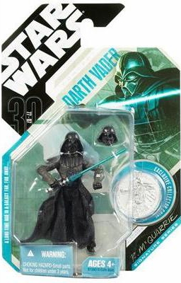 1875404678.jpg Star Wars Action Figure - Ralph McQuarrie Signature Series Concept Darth Vader with Exclusive Collector Coin - 30th Anniversary