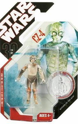 1876348685.jpg Star Wars Action Figure - CZ-4 with Exclusive Collector Coin - 30th Anniversary
