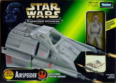 Star Wars Vehicle Airspeeder - with Airspeeder Pilot - Expanded Universe