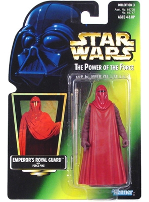 Star Wars Action Figure - Emperors Royal Guard with Force Pike