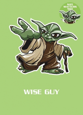 1982319213.jpg Star Wars Greeting Cards - 178 x 128mm - Star Wars - Yoda Badged - Blank - SW327