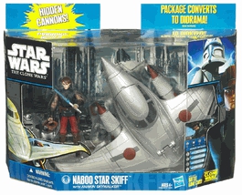 2002965765.jpg Star Wars VEHICLES - Naboo Star Skiff with Anakin Skywalker