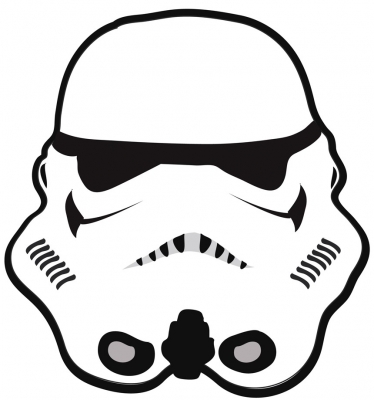 2010443792.jpg Star Wars BEDDING - Stormtrooper Shaped Rug