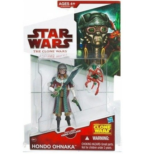 2010829108.jpg Star Wars Action Figure - Clone Wars 2009 - Hondo Ohnaka with Vibro-Cutlass