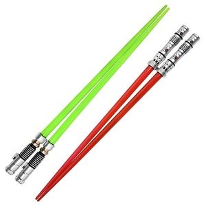 2017476046.jpg Star Wars Chopsticks - Luke Skywalker / Darth Maul Lightsaber Chopsticks - Double Pack