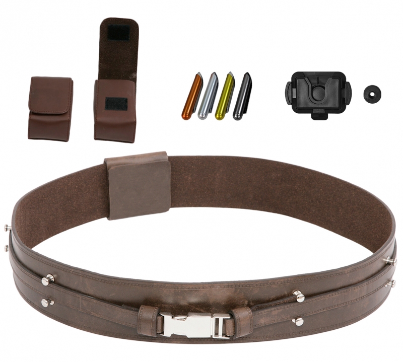 2029461319.jpg Star Wars Anakin Skywalker JEDI BELT BUNDLE - Belt - Pouches - Food Capsules - Covertec Belt Clip