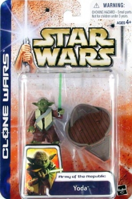 2030942677.jpg Star Wars Action Figure - Clone Wars - Yoda - Limited Edition