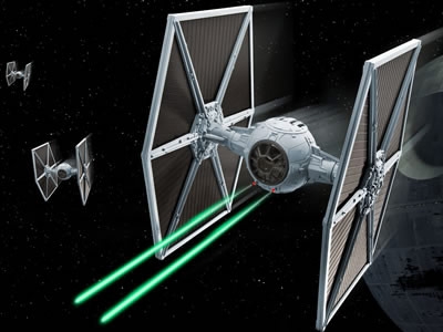2049113060.jpg Star Wars Models - Revell Easykits Vehicles - TIE Fighter