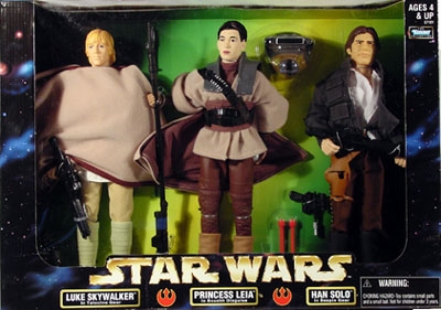 Star Wars 12 inch Figures - Luke Skywalker - Princess Leia - Han Solo