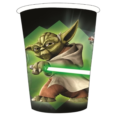 Star Wars Party Supplies - Clone Wars Paper Cups - Set of 8