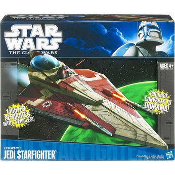 239975081.jpg Star Wars VEHICLES - Clone Wars Obi-Wan Jedi Starfighter
