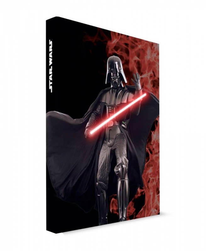 Star Wars GIFTS AND GAMES - Star Wars Light-Up Notebook - Darth Vader