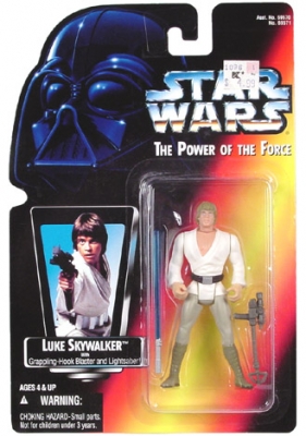 Star Wars Action Figure - Luke Skywalker with Grappling Hook Blaster and Lightsaber short