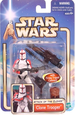 315391803.jpg Star Wars Action Figures - Clone Trooper Red - Attack of the Clones - Saga Collection