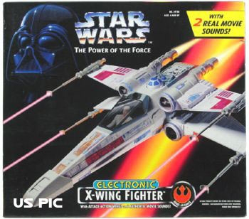 Star Wars Vehicles - X-Wing Fighter - Electronic FX - Luke Skywalker Red Five