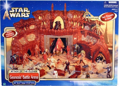 340469256.jpg Star Wars Geonosis Battle Arena Playset with Secret Hanger and Droid Factory
