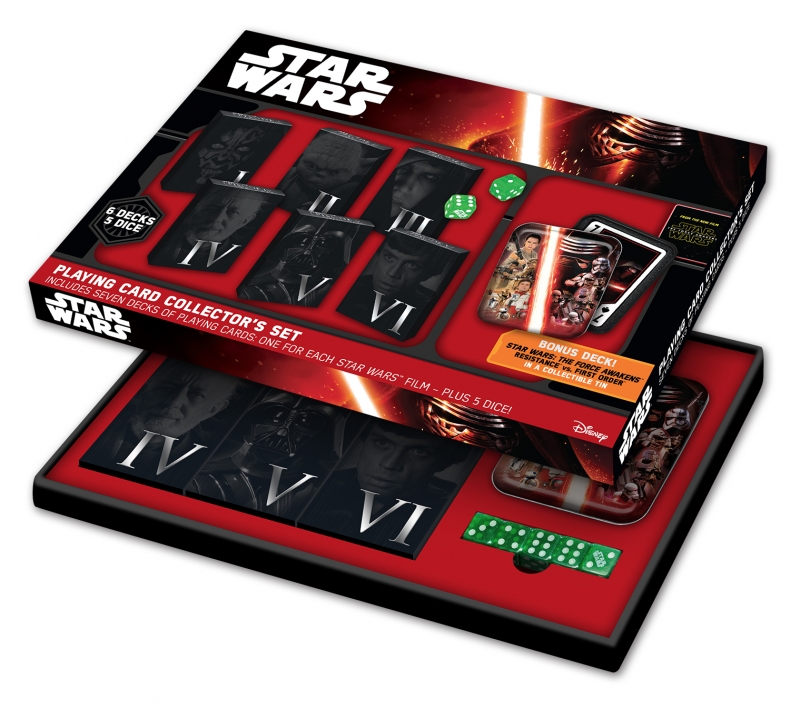 343337179.jpg Star Wars GIFTS AND GAMES - Star Wars Playing Cards - Playing Card Collectors Set