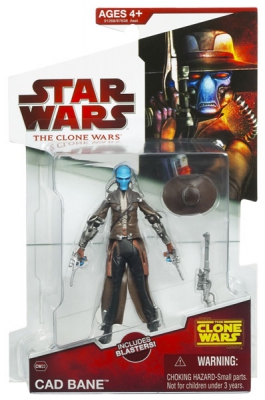 355860687.jpg Star Wars Action Figure - Clone Wars 2009 - Cad Bane with Blasters