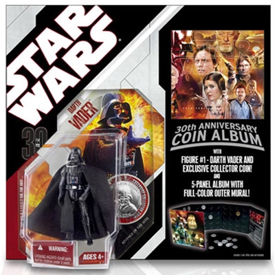 36224638.jpg Darth Vader with 30th Anniversary Coin Album - Star Wars 30th Anniversary