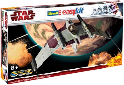 Star Wars Models - Revell Easykits Vehicles - V-19 Torrent Starfighter (Clone Wars)