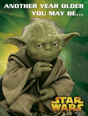 397838412.jpg Star Wars Greeting Cards - 196 x 148mm - Star Wars - Yoda Pop-Up - SW317
