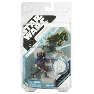 Star Wars Action Figure - Ralph McQuarrie Signature Series Concept Luke Skywalker Exclusive Collector Coin - 30th Anniversary
