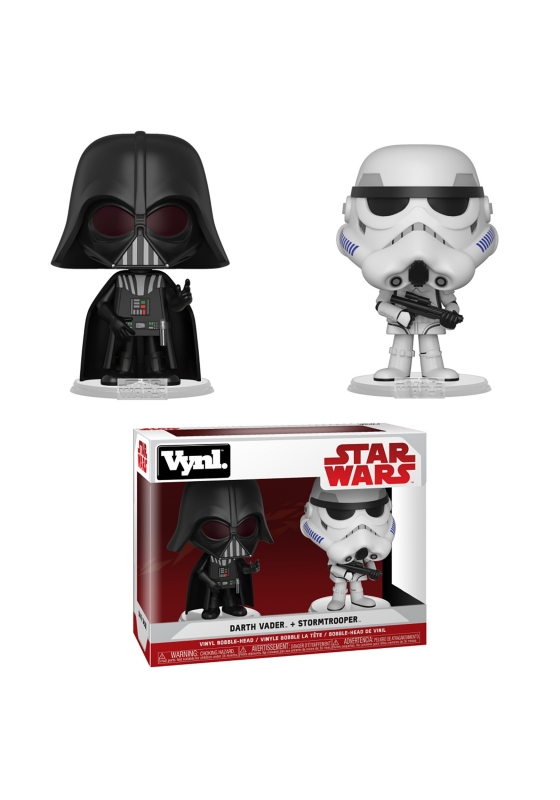488138339.jpg Star Wars Gifts and Games - Darth Vader and Stormtrooper Bobble Head