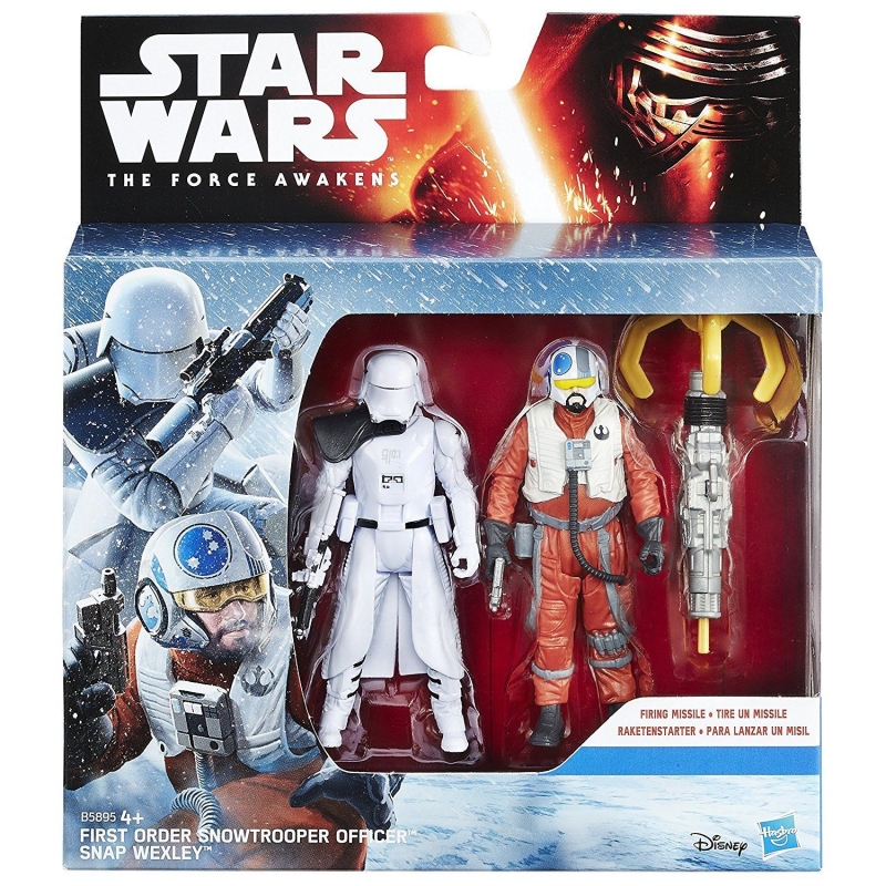 500238777.jpg Star Wars Action Figure - The Force Awakens - Snow Desert - First Order Snowtrooper Officer and Snap Wexley