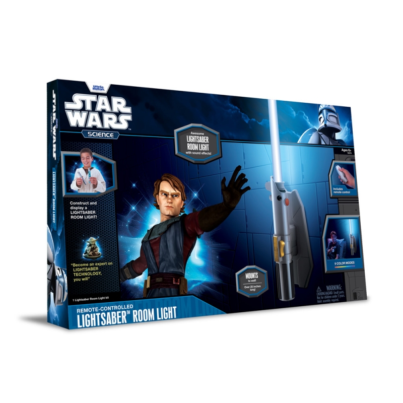 Star Wars GIFTS AND GAMES - Star Wars Science Lightsaber Room Light