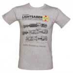 Star Wars T-SHIRTS - Haynes Lightsaber Manual - Light Gray - Unisex
