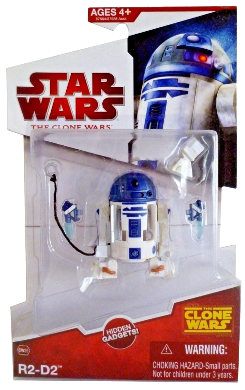 570531721.jpg Star Wars Action Figure - Clone Wars 2009 - R2-D2 with Hidden Gadgets