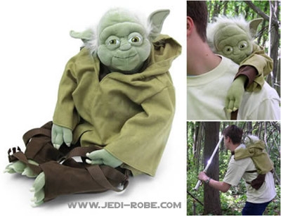 590467464.jpg Star Wars Backpacks - Yoda Back Buddy - Rucksack