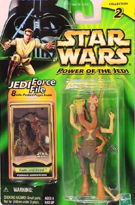 Star Wars Action Figures - Fode and Beed Podrace Announcers - Power of the Jedi