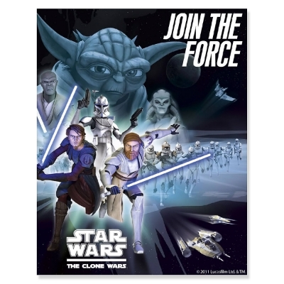 670763119.jpg Star Wars Party Supplies - Clone Wars Invite Cards - Set of 6
